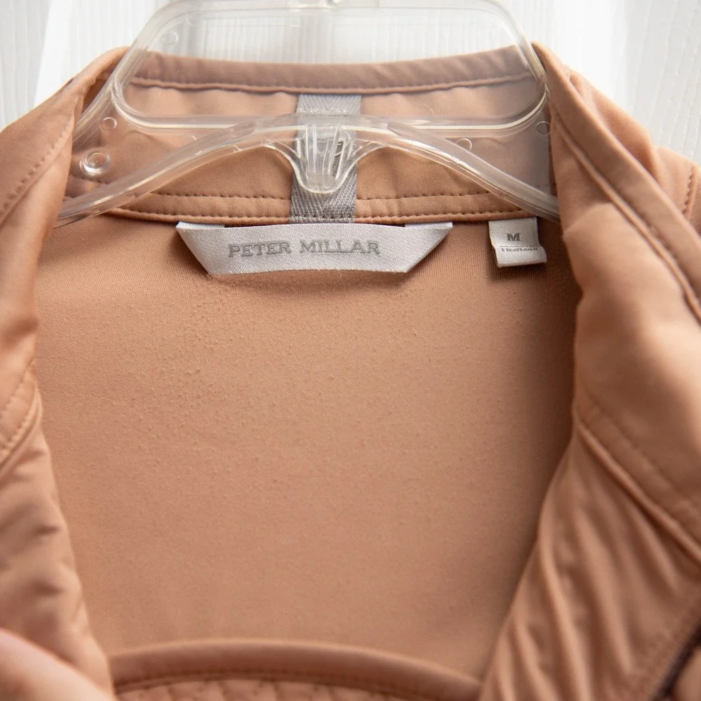Peter Millar Merge Hybrid Jacket Sz M Golf Athleisure Old Money Chic Minimalist